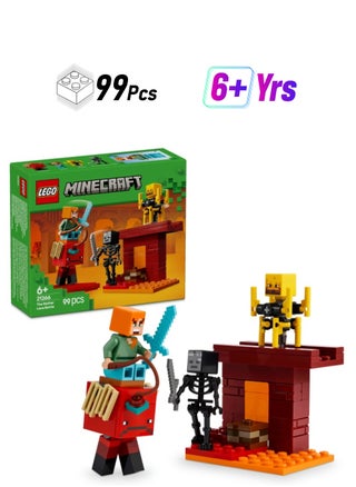 Minecraft® The Nether Lava Battle Gamer Toy for Kids 21266 (99) Pieces - pzsku/ZAA21F1F403DBA67267D2Z/45/1749119050/c5d5d9cc-a4d3-4b2e-8647-cb17d397c937