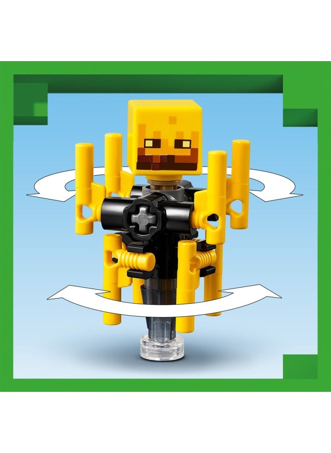 LEGO - Minecraft The Nether Lava Battle Building Toy Set with an Alex Figure, plus Mobs incl. Wither Skeleton, Blaze and a Strider - Birthday Gift for 6+ Year Old boys, Girls & Gamers 21266 (99 pieces) - Image 1
