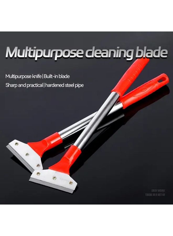 Upgraded Stainless Steel Multi Function Cleaning Knife For Glue Removal Floor Glass Tile - Image 2
