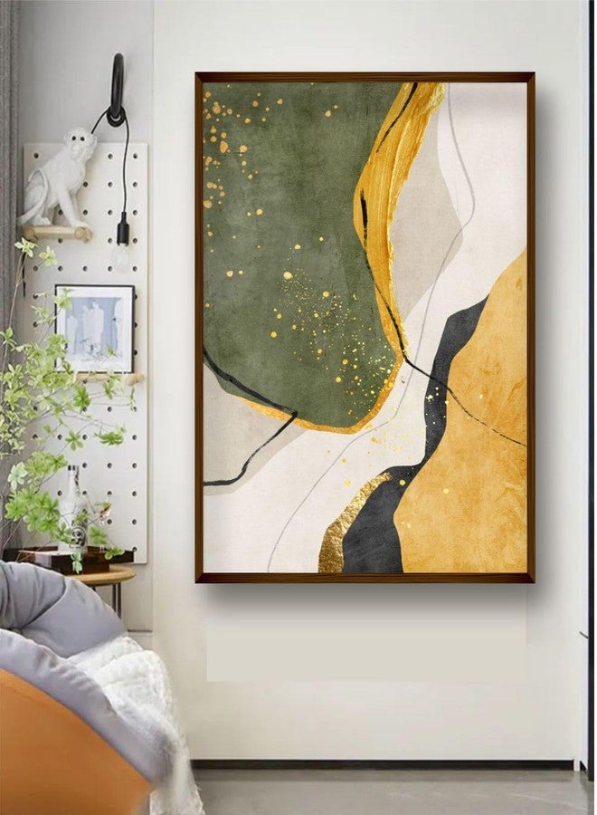 Artsense big wall painting with marble style print - limited edition - 20x30 inches (50x75 cm) - Image 1