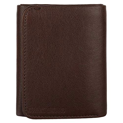 Zacharias Men's Leather 3 Fold Wallet Brown WBRW-026 - Image 2