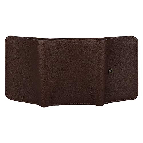 Zacharias Men's Leather 3 Fold Wallet Brown WBRW-026 - Image 4