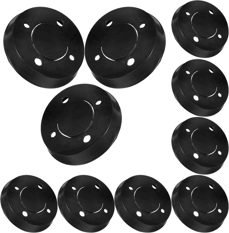 10pcs Universal Leather Pump Seal Cups Replacement for Pressure Water Pumps Rubber Cup Accessories for Hand Pitcher Repair Sturdy Leather for Well Water Systems - Image 1
