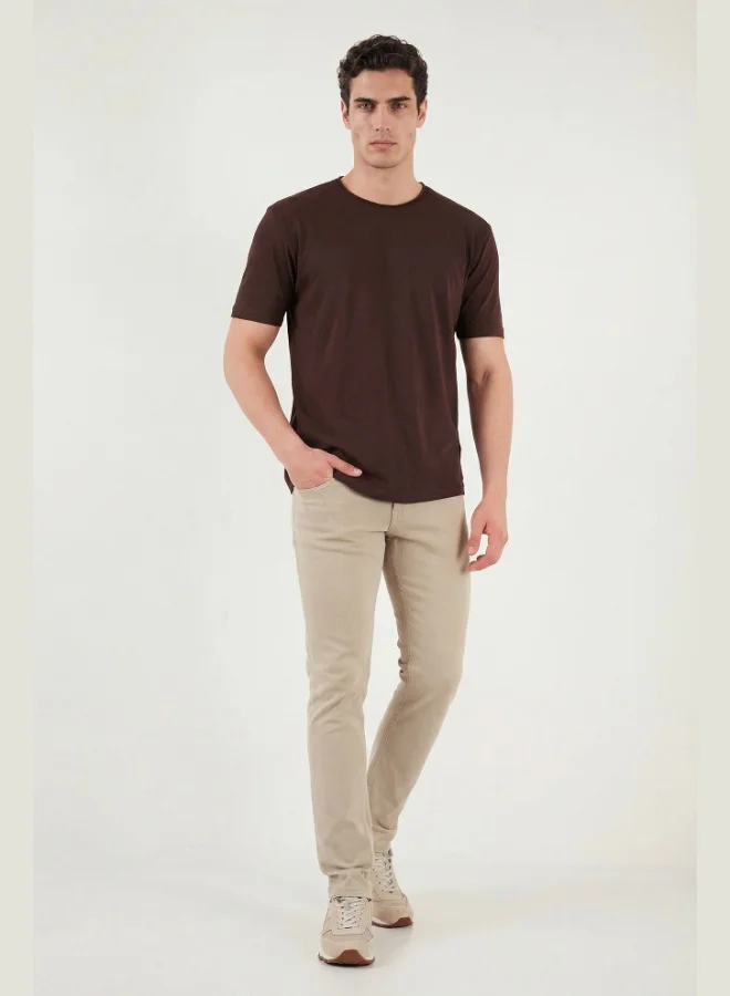 Buratti Buratti Slim Fit Low Waist Narrow Leg Jeans Men's DENIM PANTS 1115C68NAPOLI