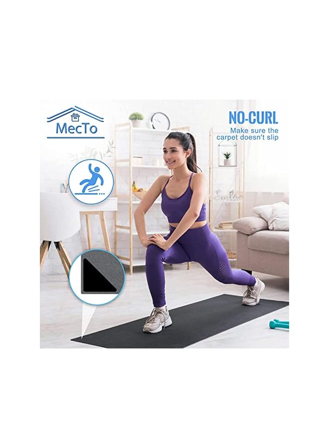 Zaboon Pcs Grippers for Rugs, Non Slip Rug Pads for Hardwood Floors and Tiles, Reusable and Washable Rug Tape for Hardwood Floors, Tile Floors, Carpets, Floor Mats, Wall (Black) - Image 3