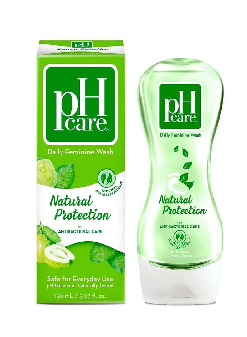 بي إتش كير غسول أنثوي يومي حماية طبيعية 150 مل