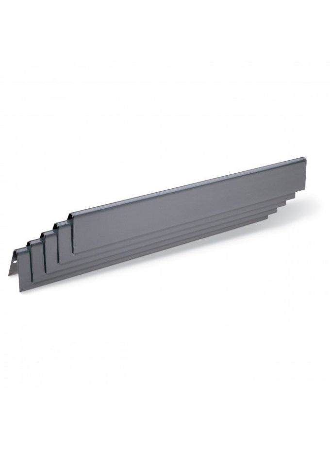 Weber Replacement Flavorizer Bars, 22.5", for Spirit 300 series (side-mounted control panel), Spirit 700, Genesis Silver B/C, Genesis Gold B/C, Genesis Platinum B/C, and Weber 900 Gas Grills,Black - Image 1