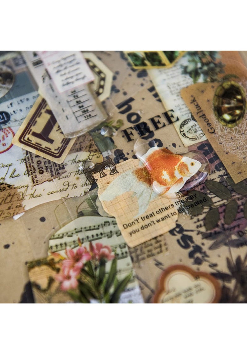 Generic Botanical Vintage Scrapbooking Paper for Journaling and Card Making Art Supplies Gift Wrapping  - Image 5