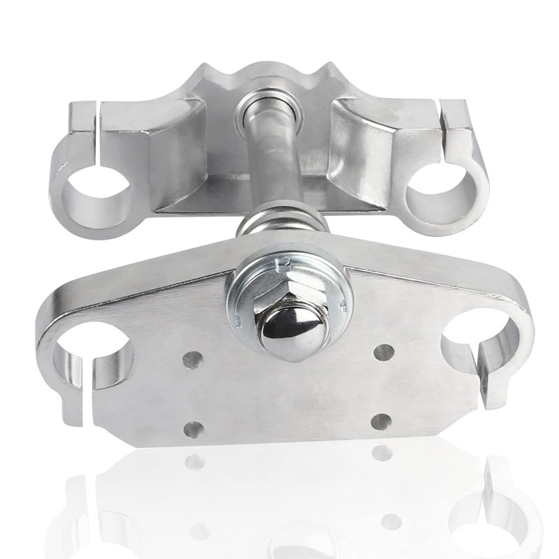 FLYPIG Front Fork 33mm Triple Tree Mount Clamp Bar Riser For 50cc 110cc 125cc Dirt pit Bike Motorbike Fit Honda Apollo