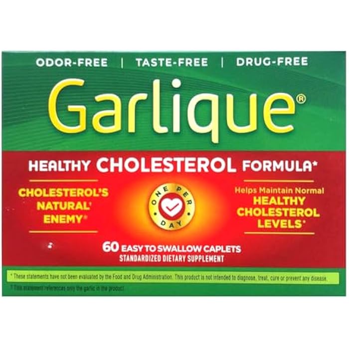 Garlique Caplets 60 Tablets (Pack of 3) - Image 4