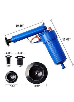 Toilet Plunger Air Drain Blaster Pressure Pump Cleaner High Pressure Plunger Opener Cleaner Pump For Bath Toilets Bathroom Kitchen Clogged Pipe