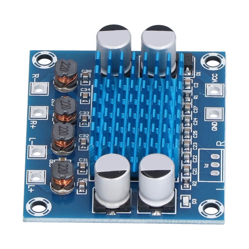 Digital Audio Amplifier Board 30W+30W 2.0 Channel Class D Mini Power Amplifier Module - TPA3110 Chip - 100dB Signal-to-Noise Ratio for Computers and Electronic Devices - Image 2