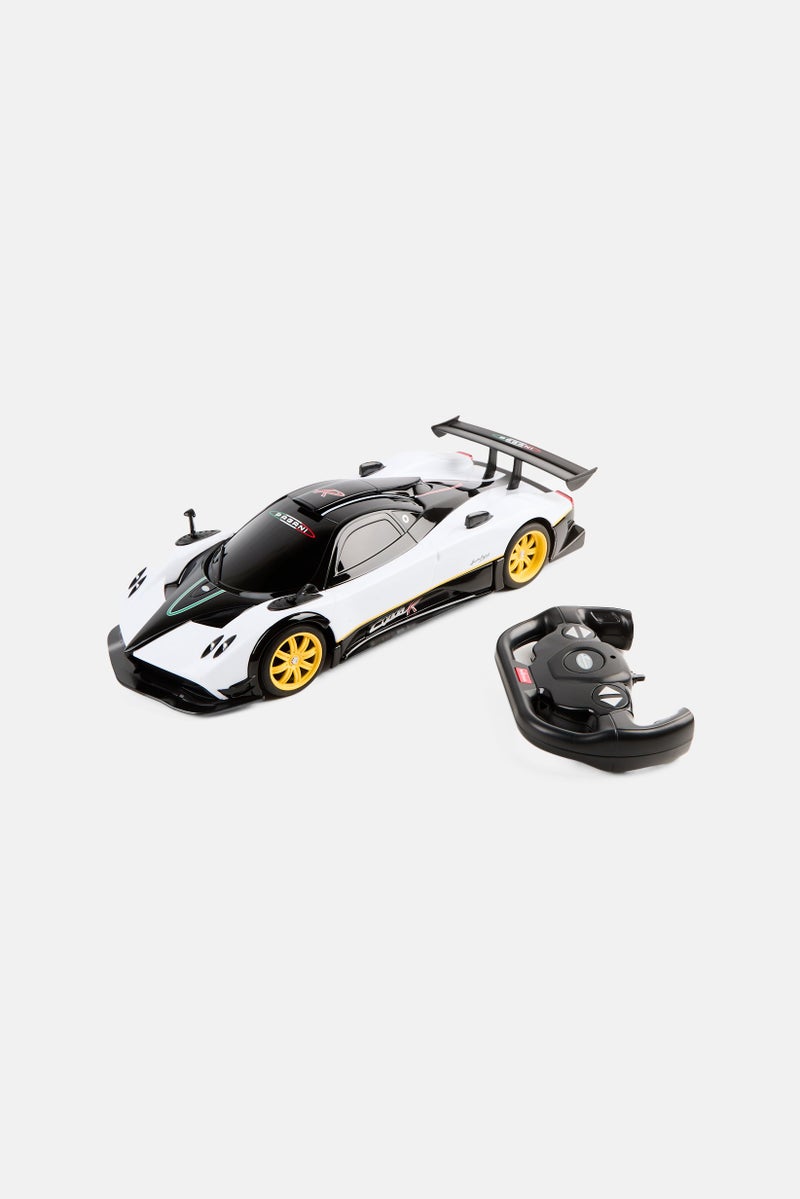 RASTAR Remote Control 1/14 Pagani Zonda R Licensed Model Car, White  - Image 4