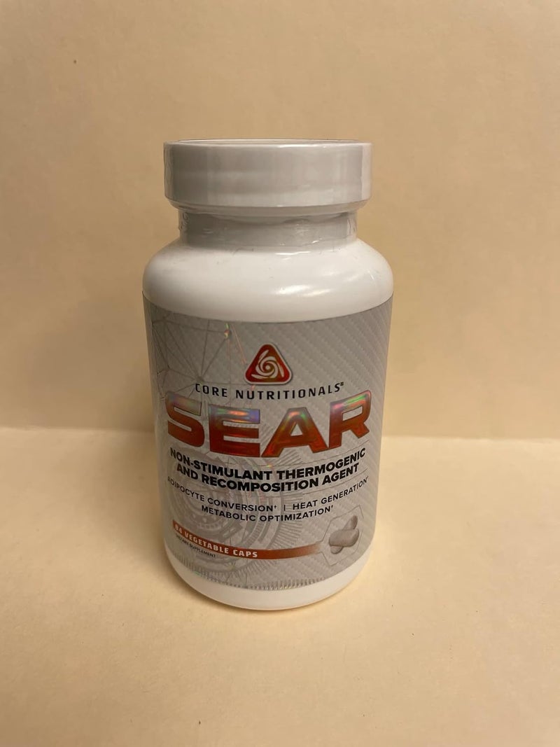 Core Nutritionals كور نيوترشنالز SEAR وكيل حراري غير منبه وإعادة تشكيل 84 كبسولة - Image 2