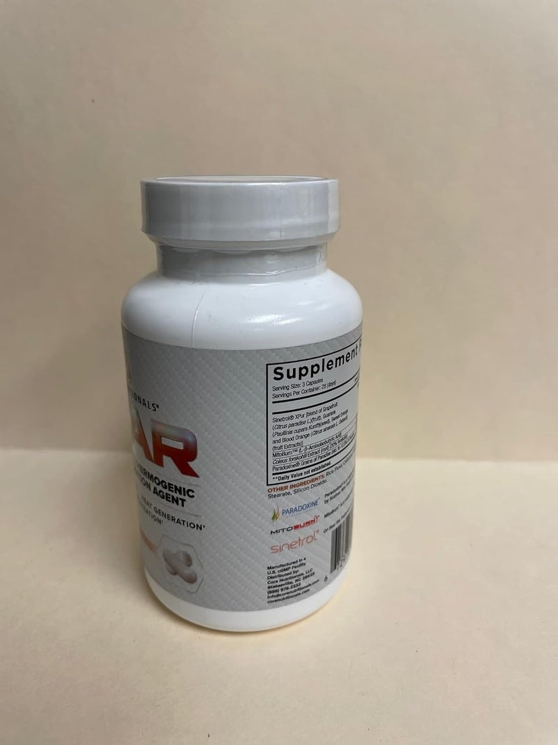 Core Nutritionals كور نيوترشنالز SEAR وكيل حراري غير منبه وإعادة تشكيل 84 كبسولة - Image 3