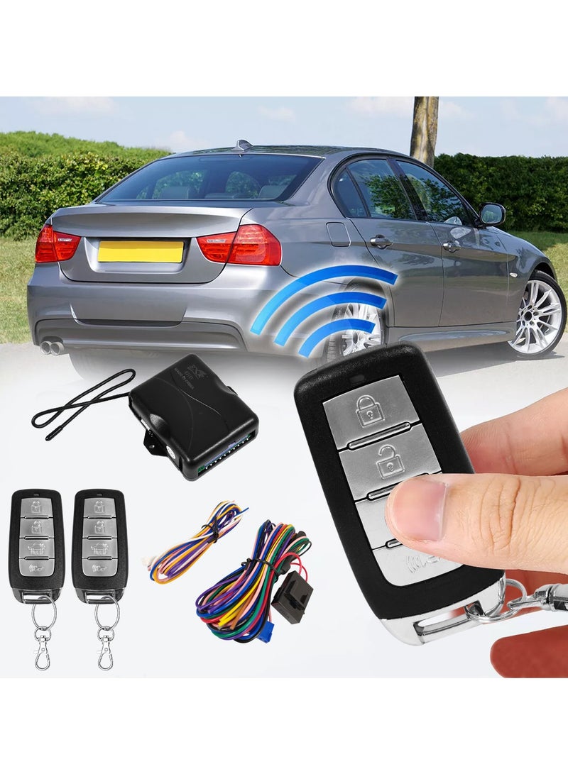 3XR Universal Car Door Lock Keyless Entry System with Remote Trunk Release, Central Locking, Waterproof Design, Remote Car Locator, and Easy Installation for All Vehicles - Image 5