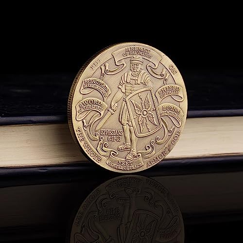 Glamtune Put On The Full Armor of God Challenge Coin Bronze Plated - Image 4