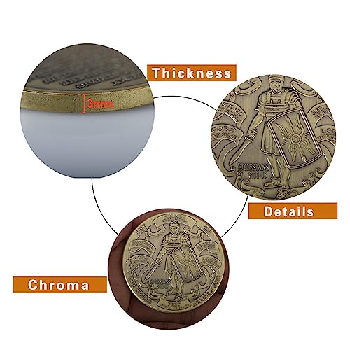 Glamtune Put On The Full Armor of God Challenge Coin Bronze Plated - Image 5