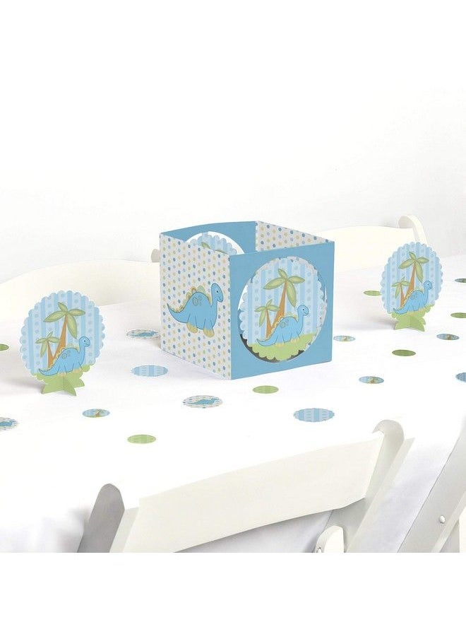 Big Dot of Happiness Baby Boy Dinosaur Baby Shower Centerpiece & Table Decoration Kit  - Image 2