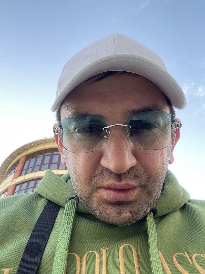 JUDOO Rimless Rectangle Sunglasses for Men Women Fashion Hip hop Frameless Designer Shades Y2K Square Clear Glasses - Image 3