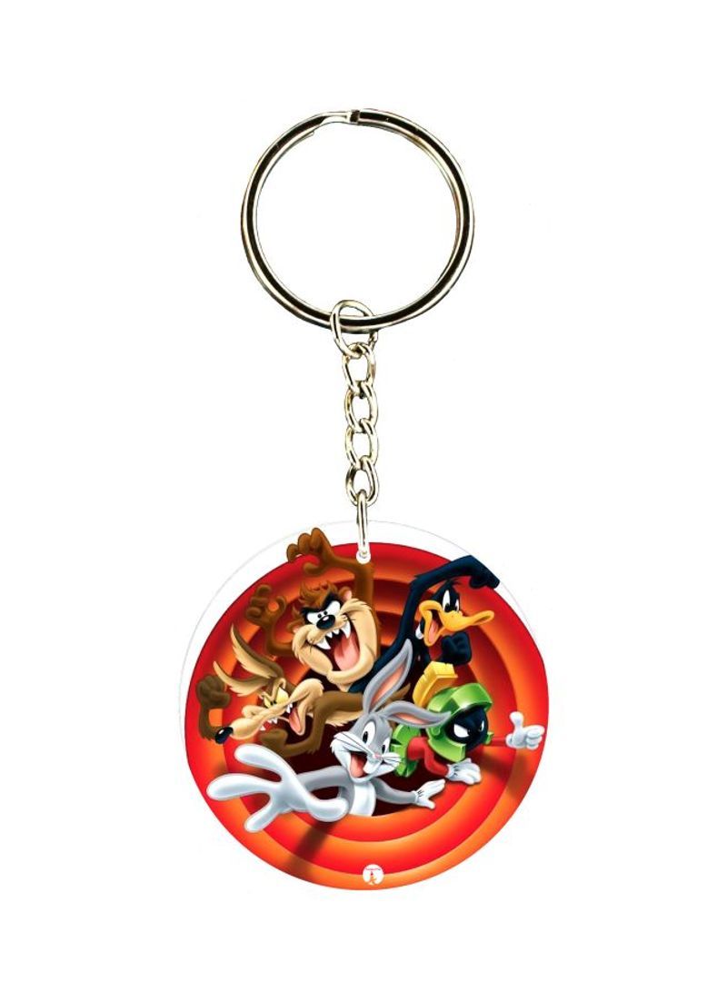 RKN Cartoon Printed Keychain