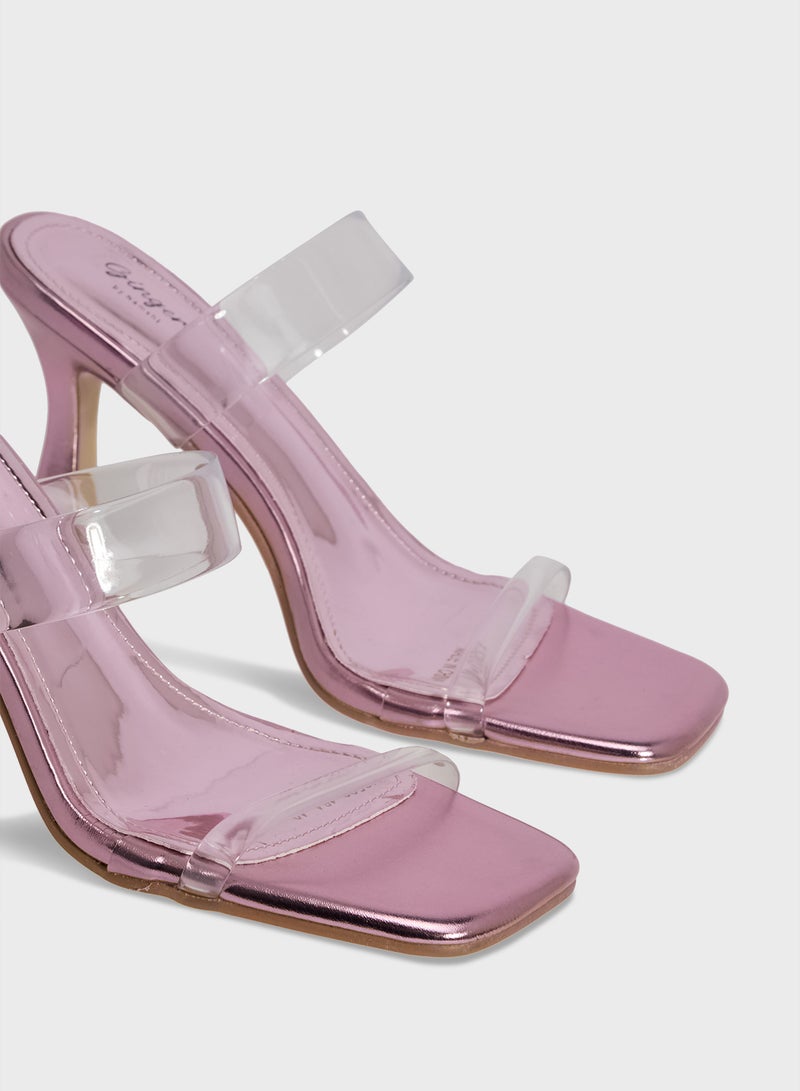 جينجر ميول بكعب بحزامين - Image 4