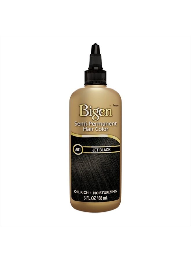 Bigen JB1 Jet Black Bigen Semi Permanent Hair Color, 3 Fl Oz (Pack of 1) - Image 1