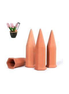 Y&D Plant Watering Devices Drip Irrigation Bottle Stakes Self Spikes Vacation System Slow Release Perfect for Indoor Outdoor 4Pcs  - Image 1