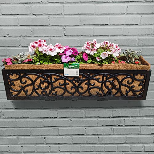 Bosmere F954 36-Inch Pre-Formed Replacement Coco Liner with Soil Moist for Rectangular Planter - Image 5