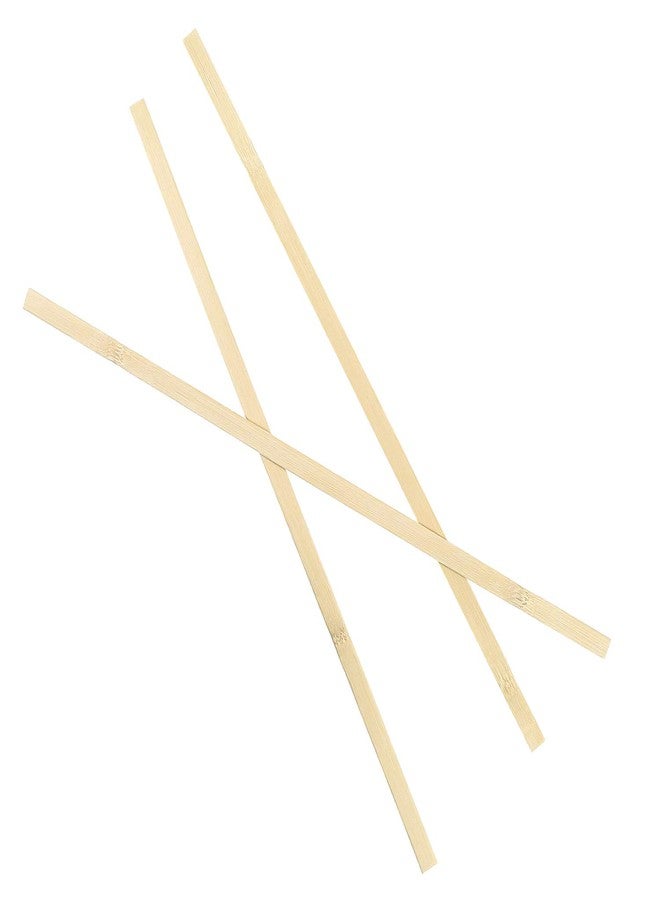 DYWISHKEY 60 Pieces Natural Bamboo Sticks, Wooden Craft Sticks, 15.75”Longth x 3/8" Width - Image 3