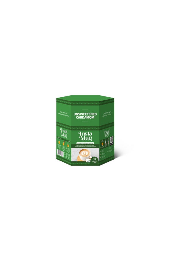 InstaMug Coffee With Milk Powder And Cardamom 19 grams - 12 Sachet 