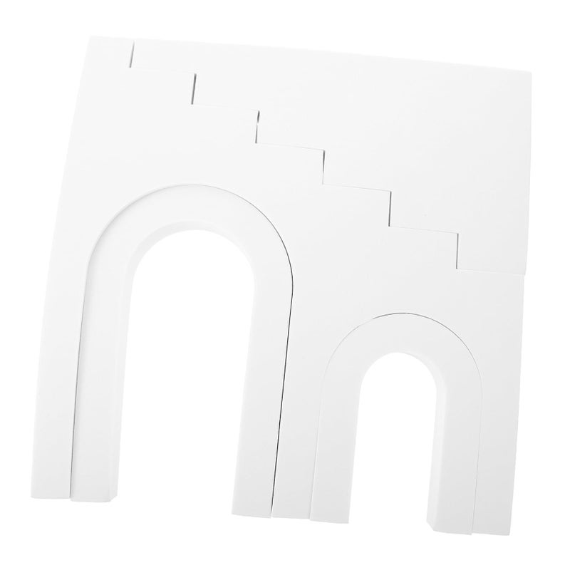 POPETPOP 15x10cm Photography Props Stand Geometry Cube for Jewelry Flat Lay Photoshoot Geometric Shapes - Image 2