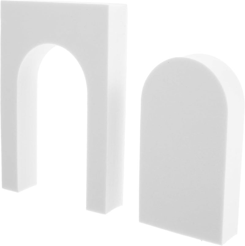 POPETPOP 15x10cm Photography Props Stand Geometry Cube for Jewelry Flat Lay Photoshoot Geometric Shapes - Image 1
