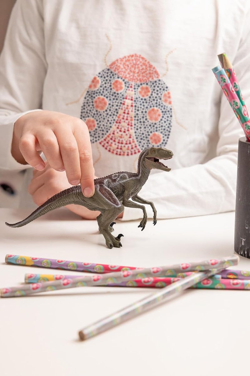 Papo The Dinosaur Figure Velociraptor Multicolor - Image 2