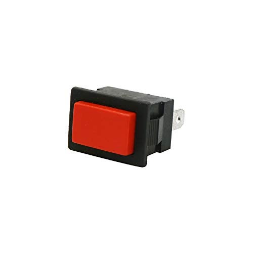 Electronicspices Electronic Spices 5 x Mini Red Rectangle Push Button Switch Momentary NO OFF-ON 2 Pins - Image 5
