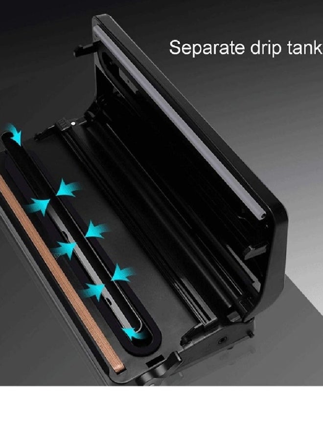 AROAQ Vacuum Sealer Machine – Food Saver Household & Small Commercial, Strong Suction, Dry & Wet Sealing, 30cm Wide Sealing, Black - Image 5