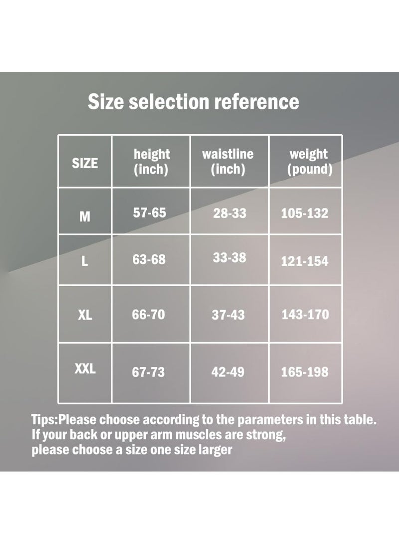 أوللاي حزام دعم الظهر ومصحح الموقف للرجال - كورسيت قطني العظام ودعم العمود الفقري للتخفيف من الألم ومواءمة الموقف ودعم الظهر - Image 2