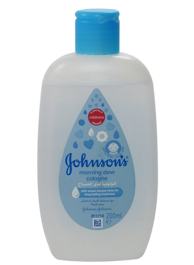 Johnson's Morning Dew Cologne 200Ml - Image 1