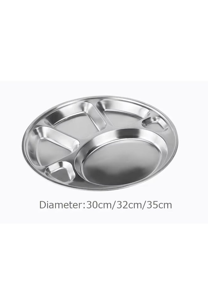 Queen 3 Stainless Steel Tray Divided Into 6 Compartments - Image 4