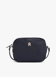 TOMMY HILFIGER Women's Poppy Th Crossover Bag - Nylon, Blue  - Image 1