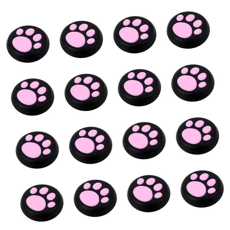 16Pcs Cat Paw Silicone Joystick Covers For Nonslip Grip Controller Protection - Image 2