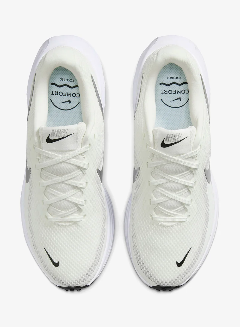 Nike SAIL/MTLC SILVER-WHITE-BLACK-LT SMOKE GREY Revolution 8 for Women | Best Price UAE