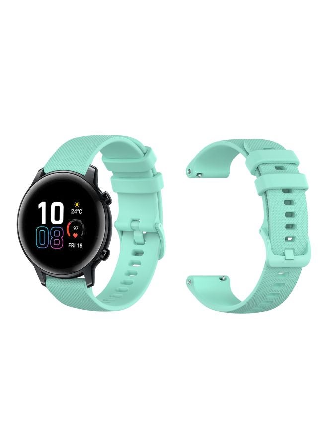 Perfii Replacement Band For Honor MagicWatch 2 42mm Turquoise - Image 2