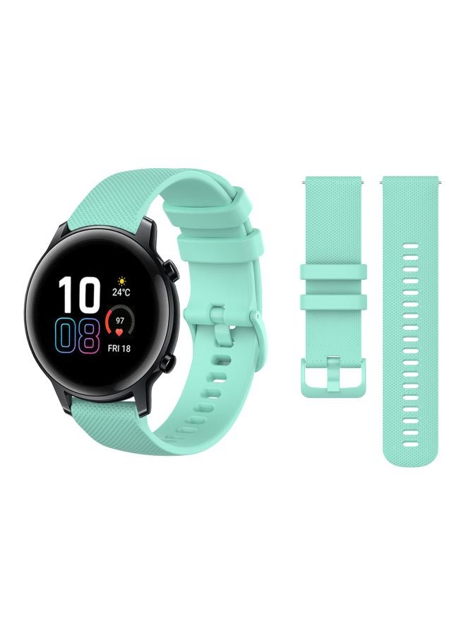 Perfii Replacement Band For Honor MagicWatch 2 42mm Turquoise - Image 3