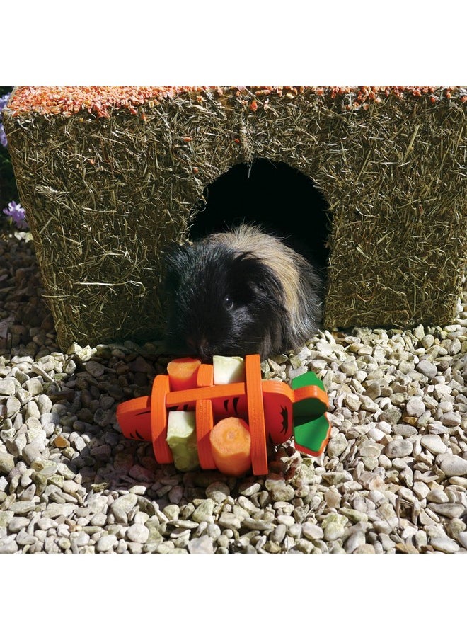 Rosewood Rosewood Naturals Carrot Cottage House for Guinea Pigs, Chinchillas and Degus, Medium  - Image 4