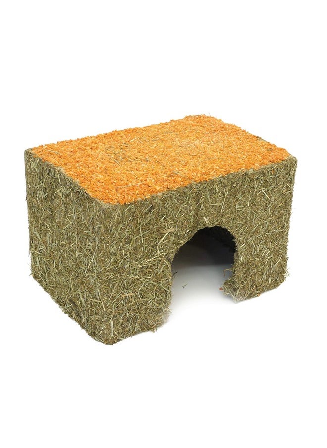 Rosewood Rosewood Naturals Carrot Cottage House for Guinea Pigs, Chinchillas and Degus, Medium  - Image 1