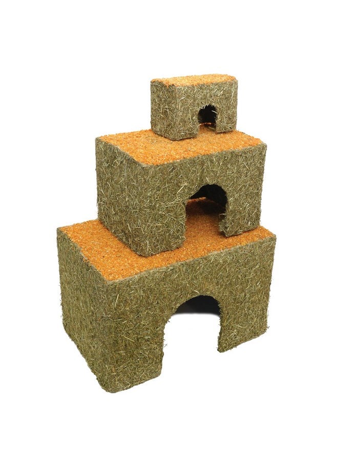 Rosewood Rosewood Naturals Carrot Cottage House for Guinea Pigs, Chinchillas and Degus, Medium  - Image 2
