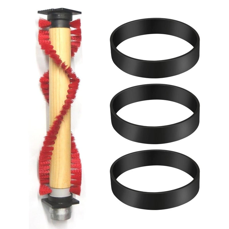Replacement 11 14 Roller Brush with 3 Belts for Oreck Commercial Vacuum Cleaners  Fits for XL Upright Vacuum Cleaners Only Will Not Fit XL21 Series