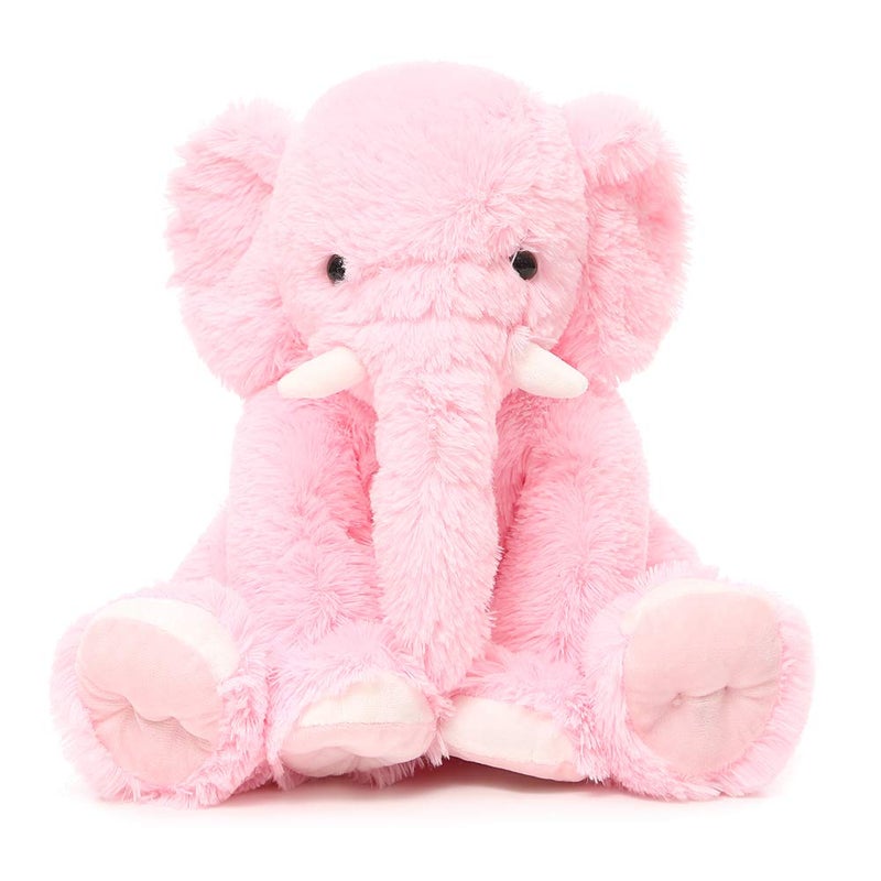 MorisMos Large Elephant Stuffed Animal 196inch Soft Stuffed Elephant Plush Companion Gifts for Girls Boys Pink - Image 2