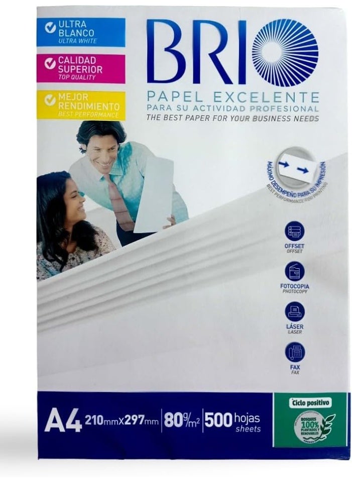 Brio Copy Paper A4 80 G/M²
